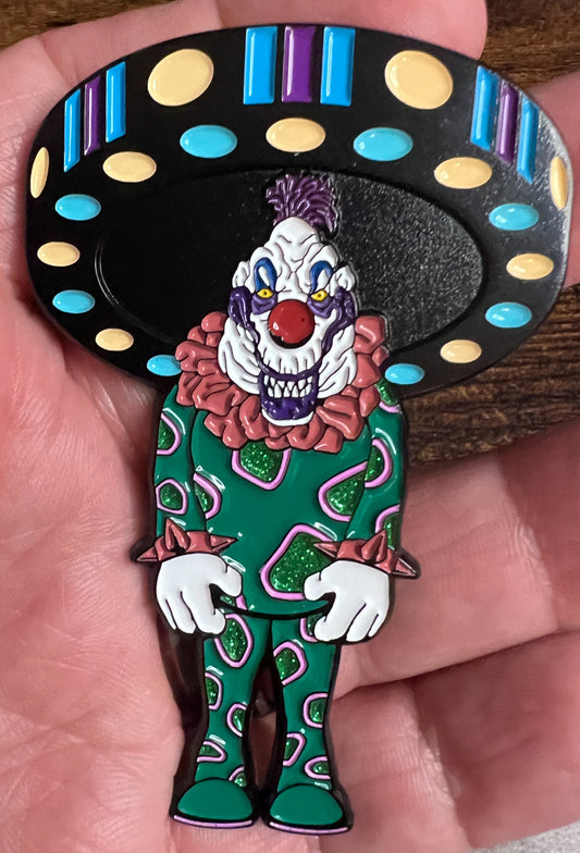 Monstrous Menace Pin