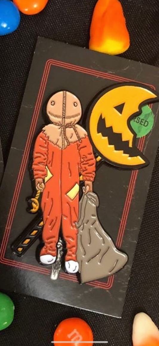 Trick Horror Treater Pin